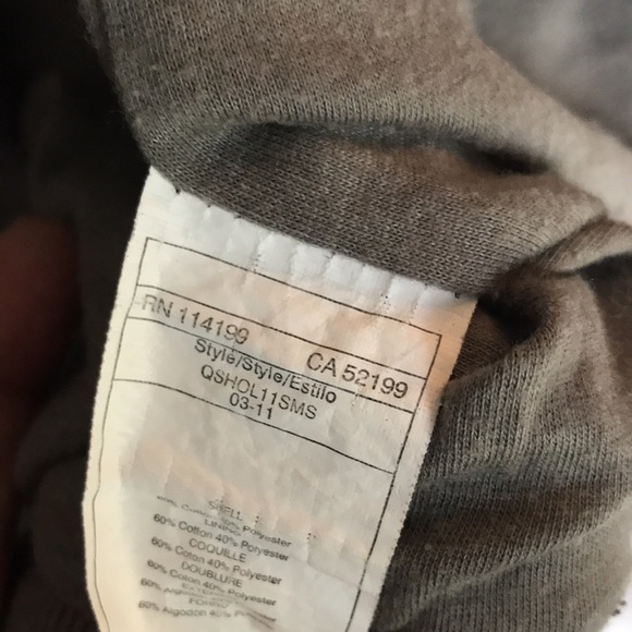 Quicksilver Boys hoodie sweater. SZ 12-14 - prep-owned in crest condition - Picture 5 of 6